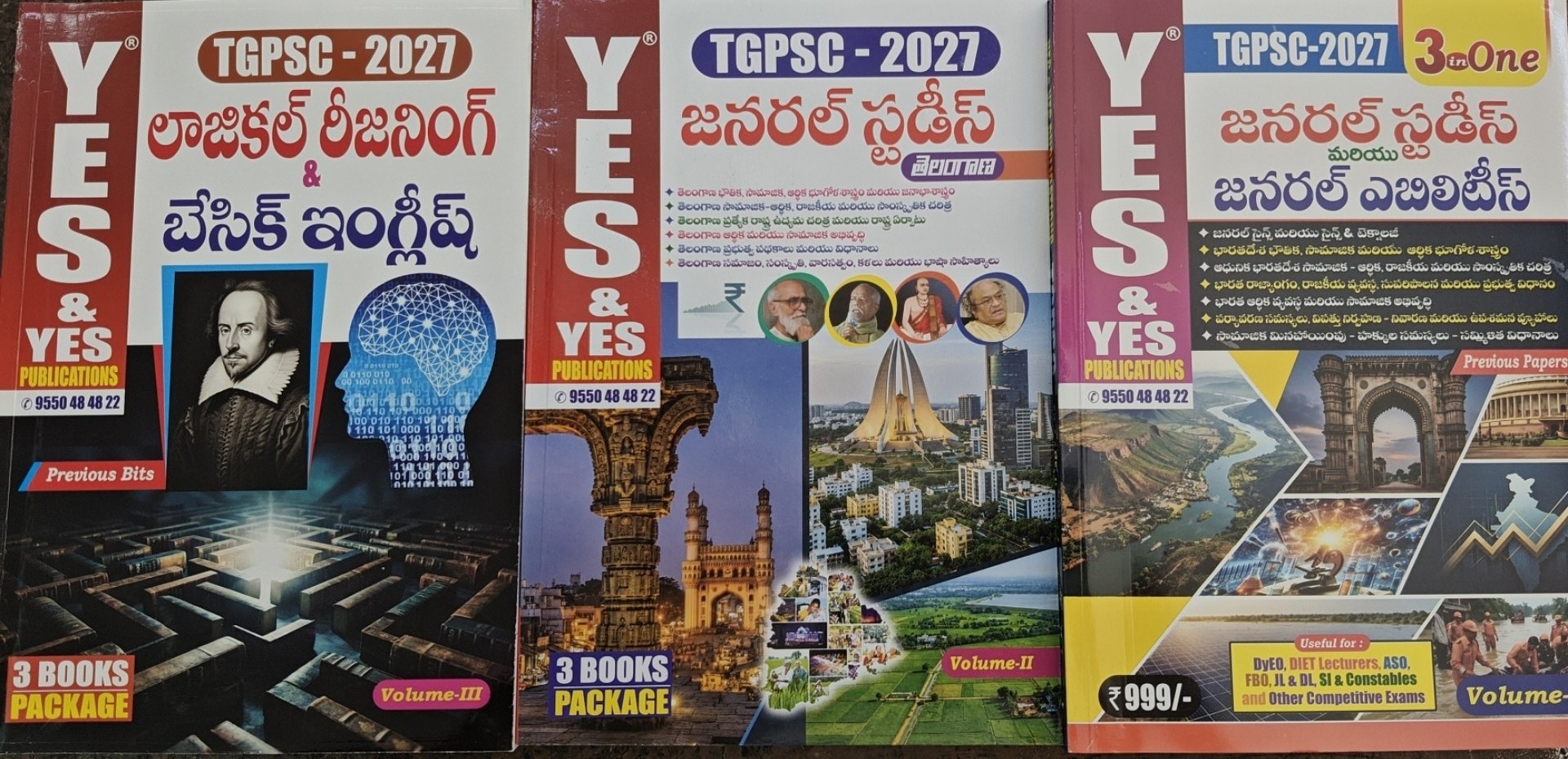 (ALL IN ONE GS FOR ALL COMPETITIVE EXAMS)3 IN ONE YES&YES PUBLICATIONS GENERAL STUDIES